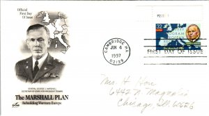 US 3141 Marshall Plan Artcraft Pencil FDC