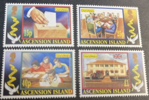 ASCENSION ISLAND # 834-837-MINT NEVER/HINGED--COMPLETE SET--2003