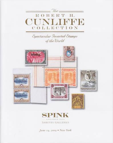 Inverted Center Stamps of the World, Cunliffe Collection, 2 volumes in slipcase
