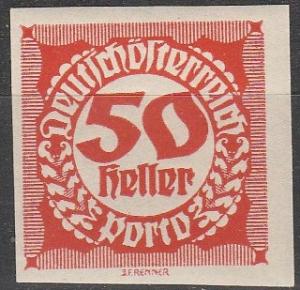 Austria #J100 F-VF Unused