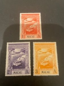 Macao sc C7-C9 MNH