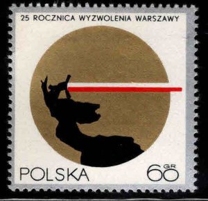 Poland Scott 1718 MNH** Nike Statue stamp