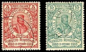 ITALY 117-18  Used (ID # 53153)