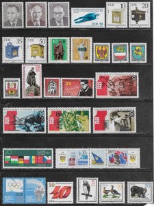 Germany GDR 1985 Year set MNH