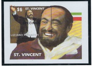 St Vincent 1505 MNH Specimen: 1991 Pavarotti (KA)(ad4307)