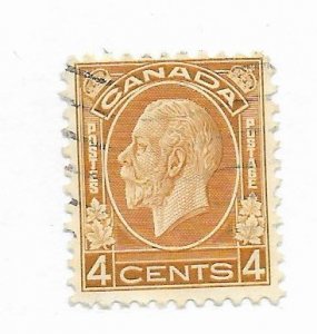 Canada #198 Used - Stamp - CAT VALUE $4.50