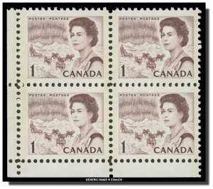 Canada - 454piii LL MNH - QE II & Northern Lights (1967) 1¢  CV 1.50$