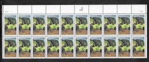 #3088 MNH Plate Block Strip of 20