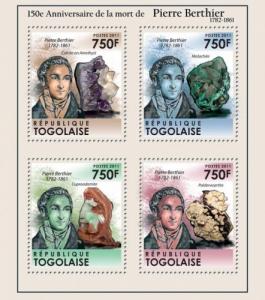TOGO 2011 SHEET PIERRE BERTHIER MINERALS tg11302a