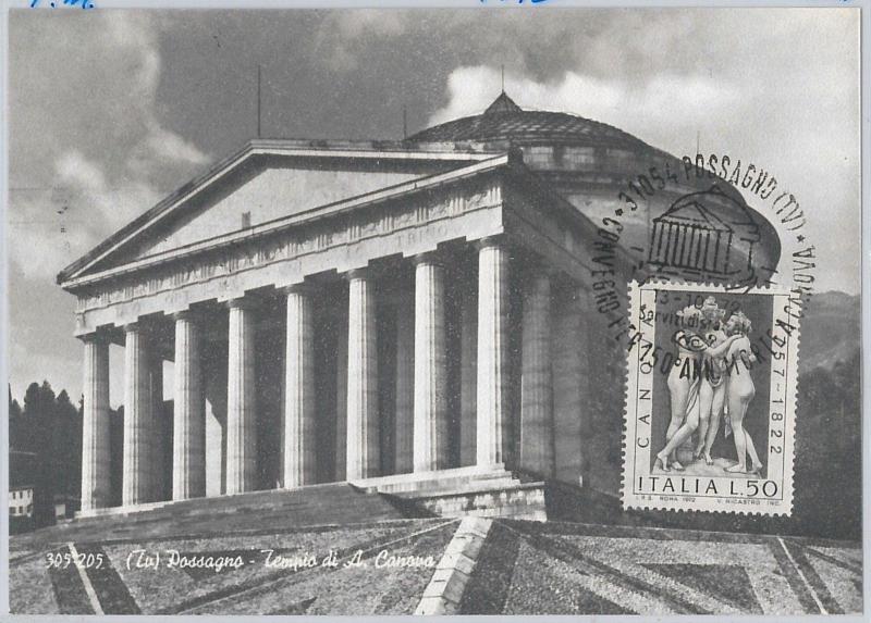 ITALY  -  POSTAL HISTORY - MAXIMUM CARD - HISTORY / ARCHEOLOGY 1972