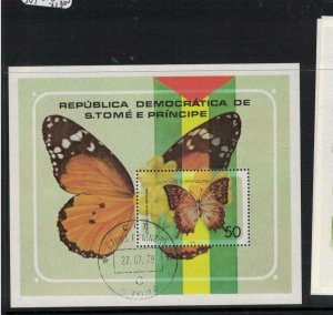 Sao Tome & Principe Butterfly SC 507 VFU (3efu) 