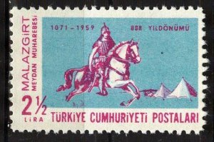 Turkey 1959 Battle of Malazgirt Horses Mi 1659 MNH