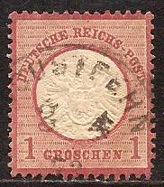 Germany  #  17  used .      D