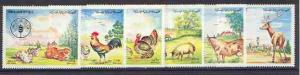 Yemen - Republic 1982 World Food Day set of 6 unmounted m...