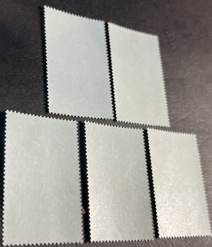 ALDERNEY # 23-27-MINT/NEVER HINGED--COMPLETE SET--1985