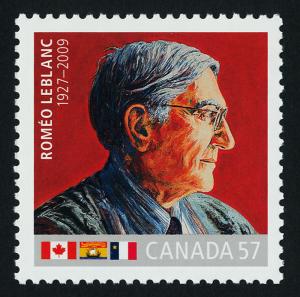 Canada 2370 MNH Romeo LeBlanc, Governor General, Flags