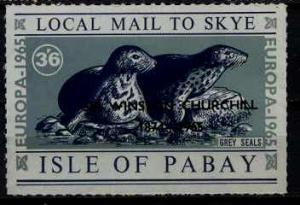 Pabay isle MNH Seals/Churchill/Europa