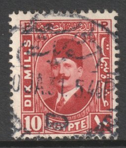 Egypt Scott 136, 1927 King Faud 10m used
