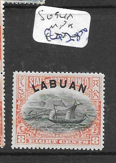 LABUAN (P2401B) 8C BOAT SG 94A    MNH