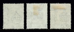 PALESTINE — SCOTT 58(2),58b (SG 81,81b) — 1922 2pi SHADES — USED — SCV $8.30