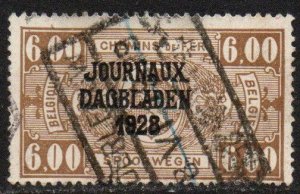 Belgium Sc #P14 Used