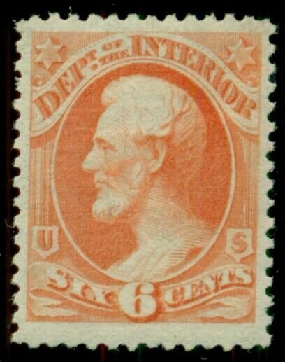 US #O99, 6¢ Interior, og, NH, XF JUMBO stamp  