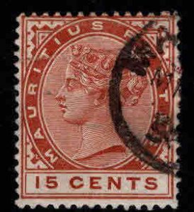 MAURITIUS Scott 80  Used Queen Victoria