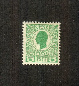 Danish West Indies Scott #31 MH Note