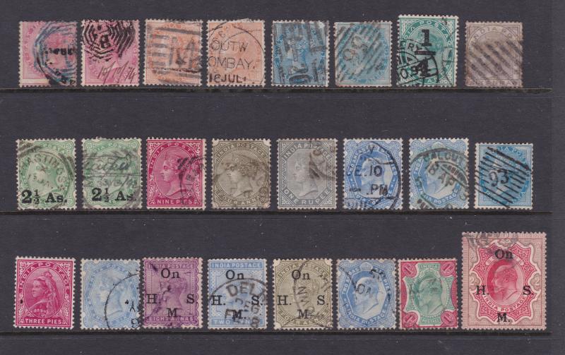 India a small lot of QV & a few Edwards