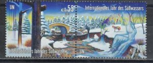 United Nations-Vienna Stamp 333-334  - Fresh water