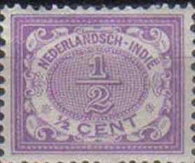 NED INDIE, 1902, MH ½c Numeral