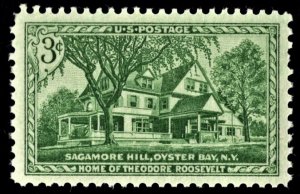 US 1023 MNH VF 3 Cent Sagamore Hill