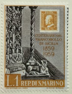 AlexStamps SAN MARINO #439 VF Mint 