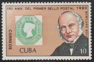 1990 Caribbean Stamps Sc 3220 Sir Rowland Hill MNH