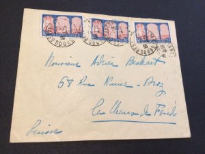 Algeria 1930  stamps postal cover Ref 63193 