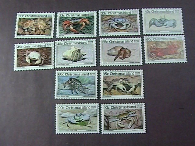 CHRISTMAS ISLAND # 162-173-MINT NEVER/HINGED-COMPLETE SET------1985