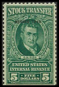 RD83 Mint VF HR Stock Transfer