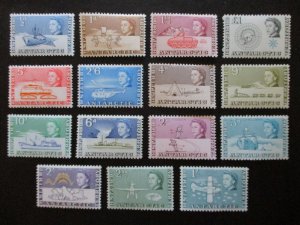 British Antarctic #1-15 Mint Never Hinged - WDWPhilatelic - 10/23