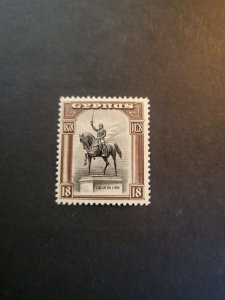 Stamps Cyprus Scott 121 hinged