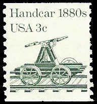 PCBstamps   US #1898 3c Handcar, coil,MNH, (1)