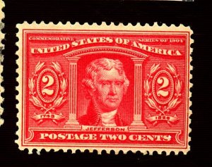 324 MINT Fine OG LH Cat$22.50