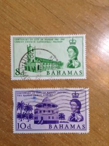 Bahamas  # 178-79  Used