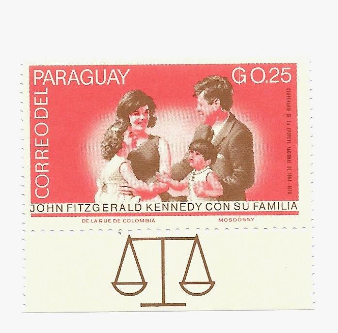 Paraguay 1965 - MNH + Tab - Scott #888