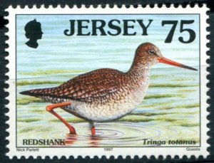 Jersey Sc#784 MNH, 75p multi, Definitive Series 1997-1999: Seabirds and Wader...