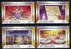 ST. HELENA - 1997 - Duke of Edinburgh Awards - Perf 4v Set - Mint Never Hinged