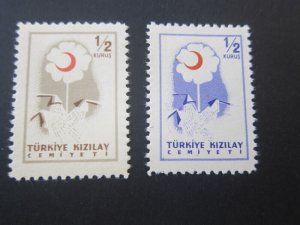 Turkey 1957 Sc RA207 one colour varity MH