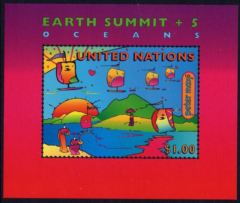 708 United Nations 1997 Earth Summit 5th Anniv. SS MNH