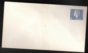 CANADA Scott # U86 Unused Envelope #2 Stained