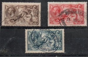 Great Britian 173-175 Used