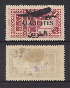 Alaouites C18 Overprinted Airpost MH